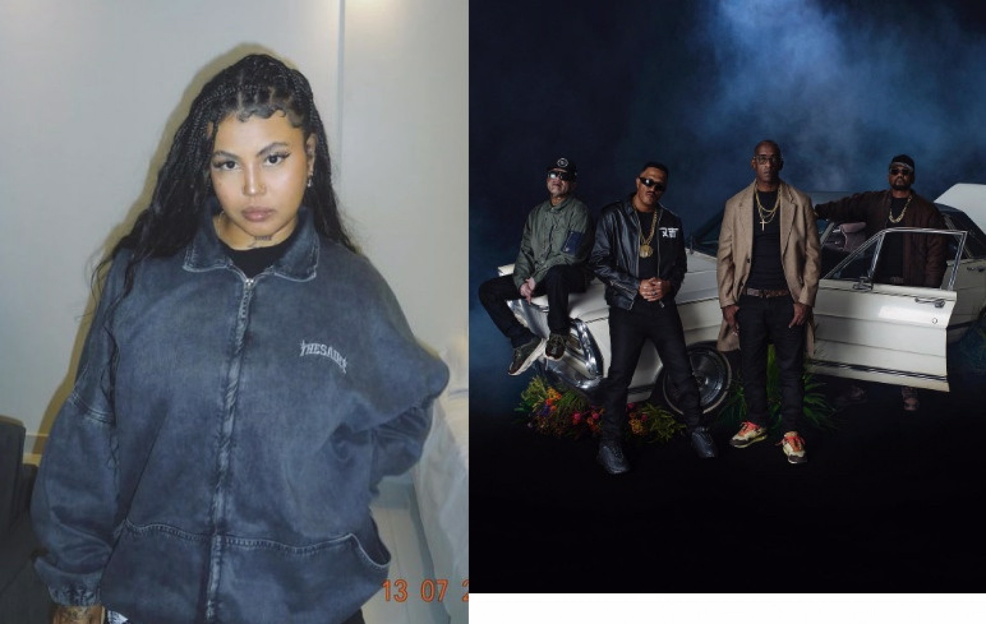 Budah e Racionais MC's s&atilde;o indicados na categoria 'Melhor flow internacional' do BET Hip Hop Awards 2024 - Reprodu&ccedil;&atilde;o / Instagram