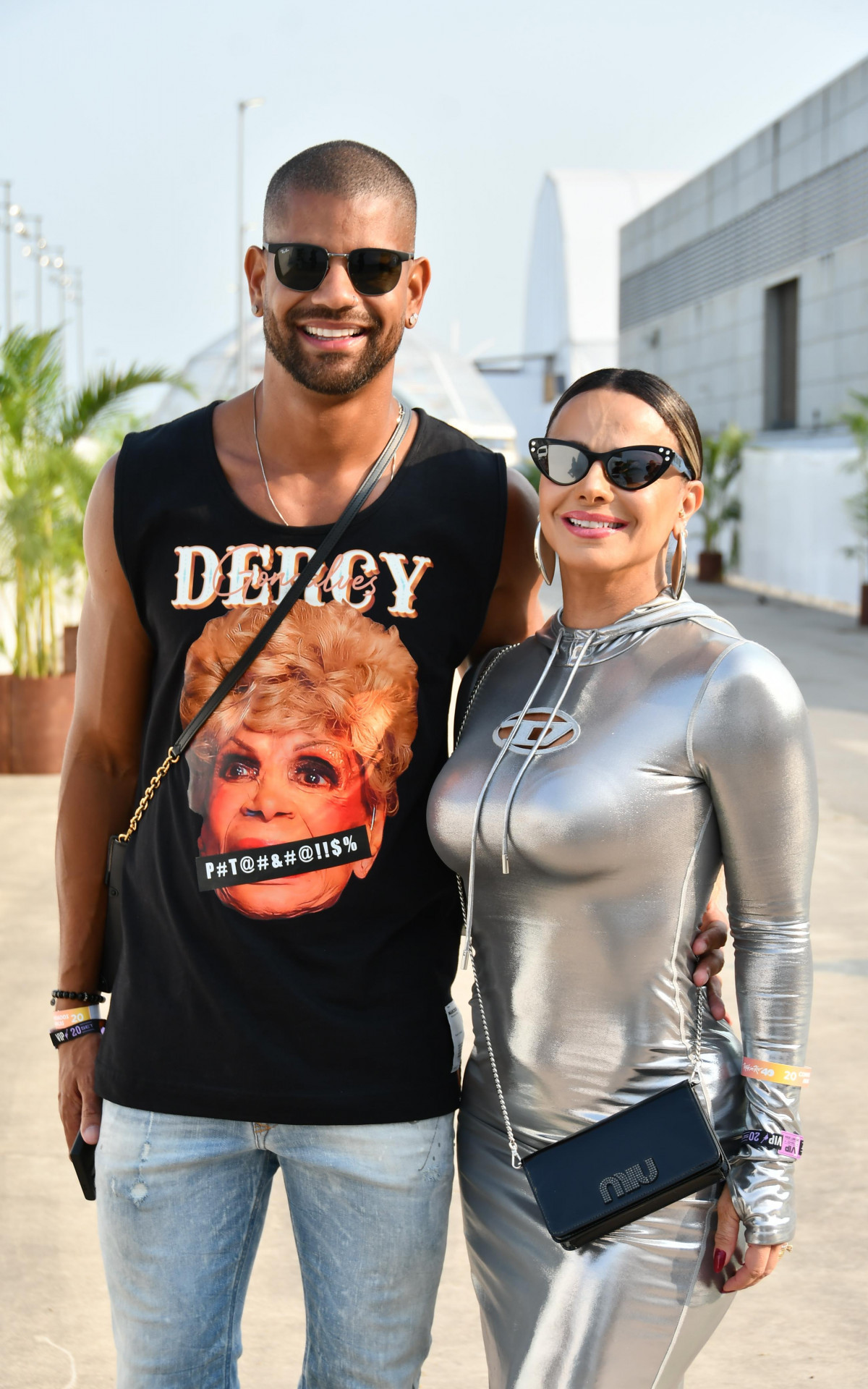 Viviane Araújo e Guilherme Militão