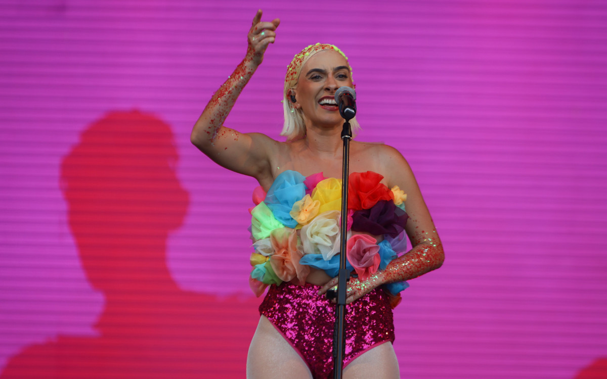 Rock in Rio 2024 - 40 anos - Show de Juliana Linhares - Global Village - sexta-feira(20)  - Zona Oeste - Rio de Janeiro.