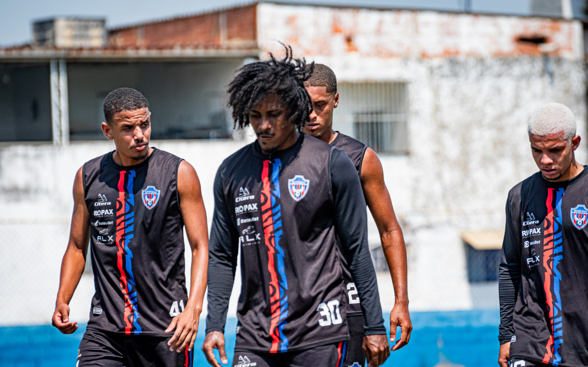 Jogadores do Belford Roxo estão prontos para a estreia no Carioca da Série B1