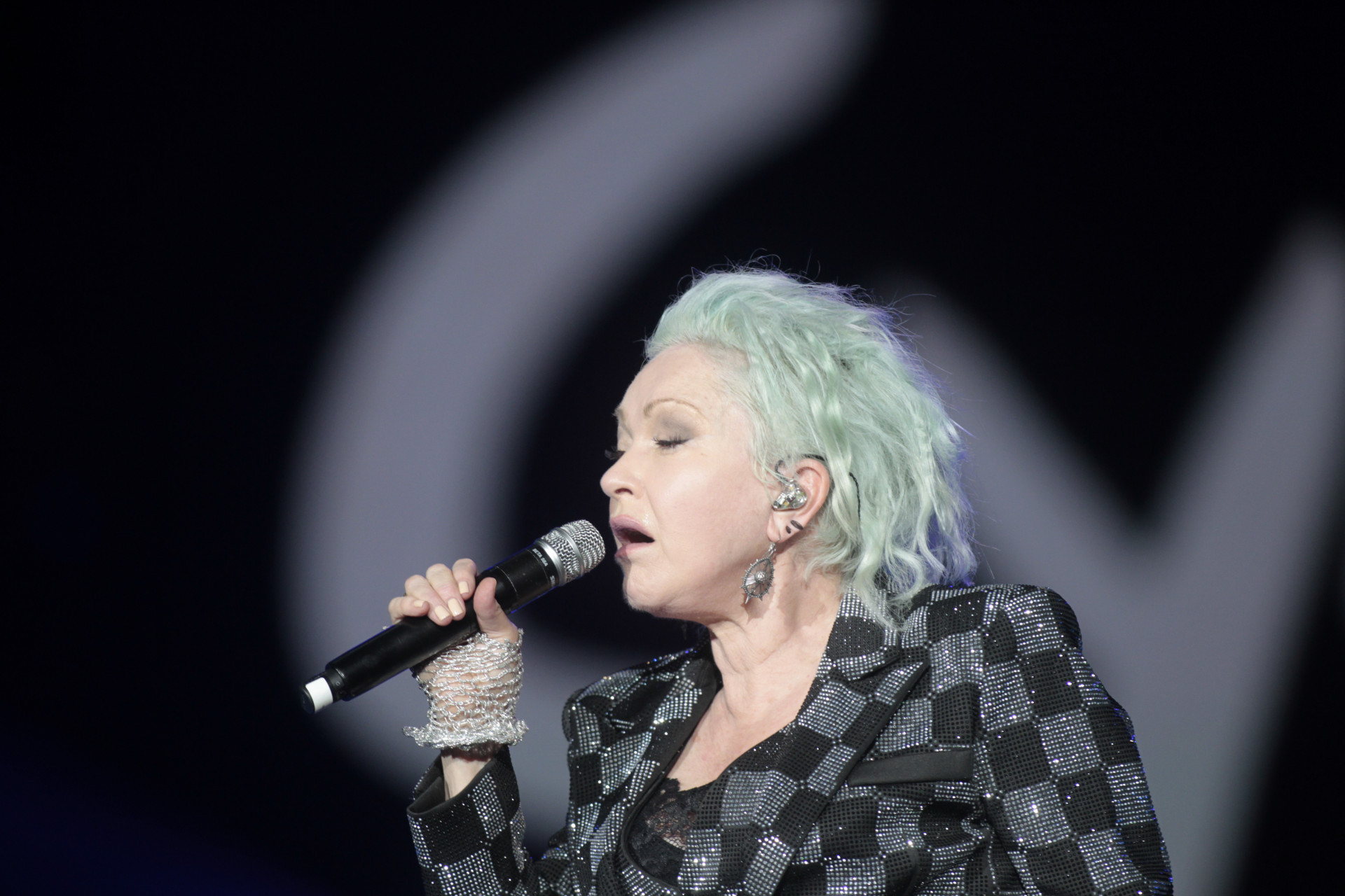 Cyndi Lauper se apresentou no Rock in Rio nesta sexta-feira (20) - Reginaldo Pimenta / Agencia O Dia