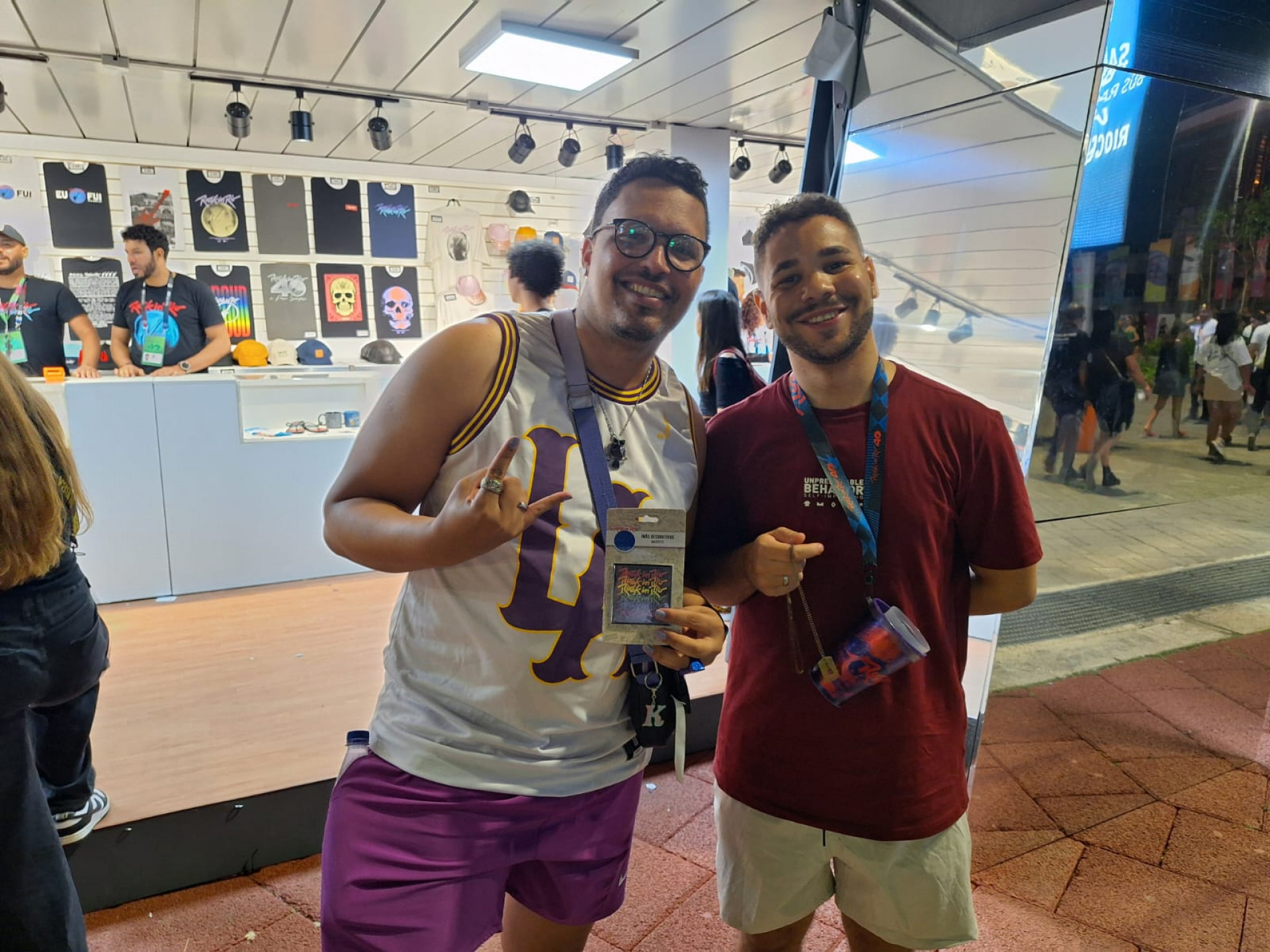 Kelvin Casimiro e o marido Felipe Vieira - Luiz Maurício Monteiro