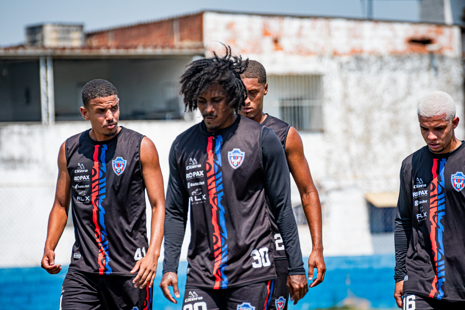 Jogadores do Belford Roxo estão prontos para a estreia no Carioca da Série B1 - William Davoli / SEBR