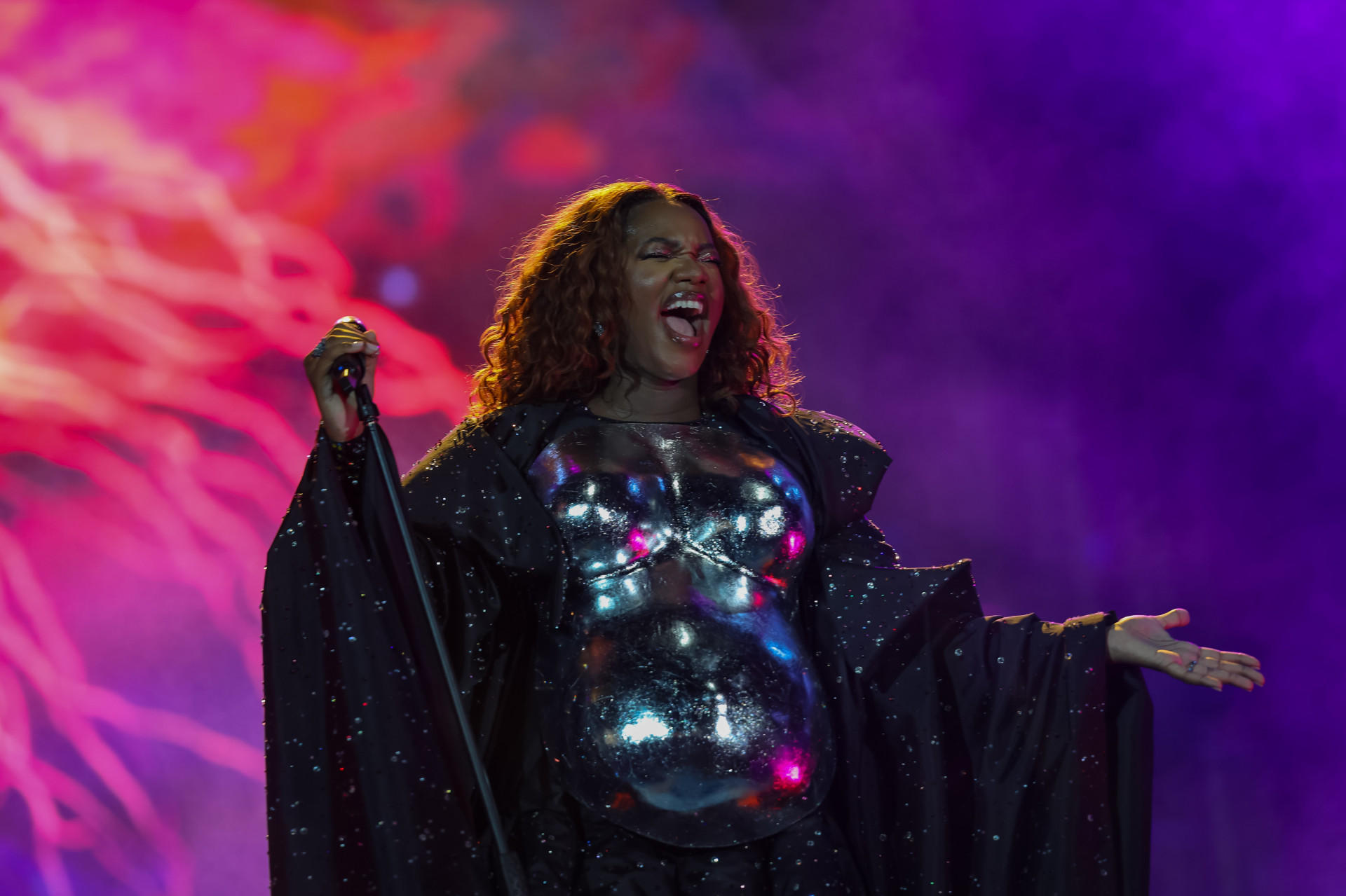 Iza canta no Palco Sunset do Rock in Rio - Renan Areias / Ag&ecirc;ncia O Dia
