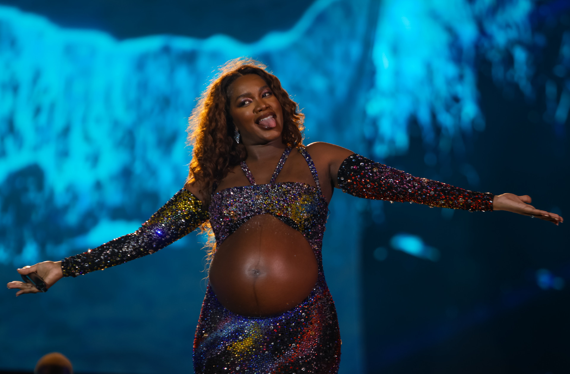 Iza canta no Palco Sunset do Rock in Rio - Renan Areias / Ag&ecirc;ncia O Dia