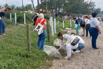 SP: mutirão de limpeza chama atenção sobre descarte adequado do lixo