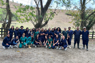 Alunos de veterinária participam de oficina para futuros atendimentos em Nova Iguaçu