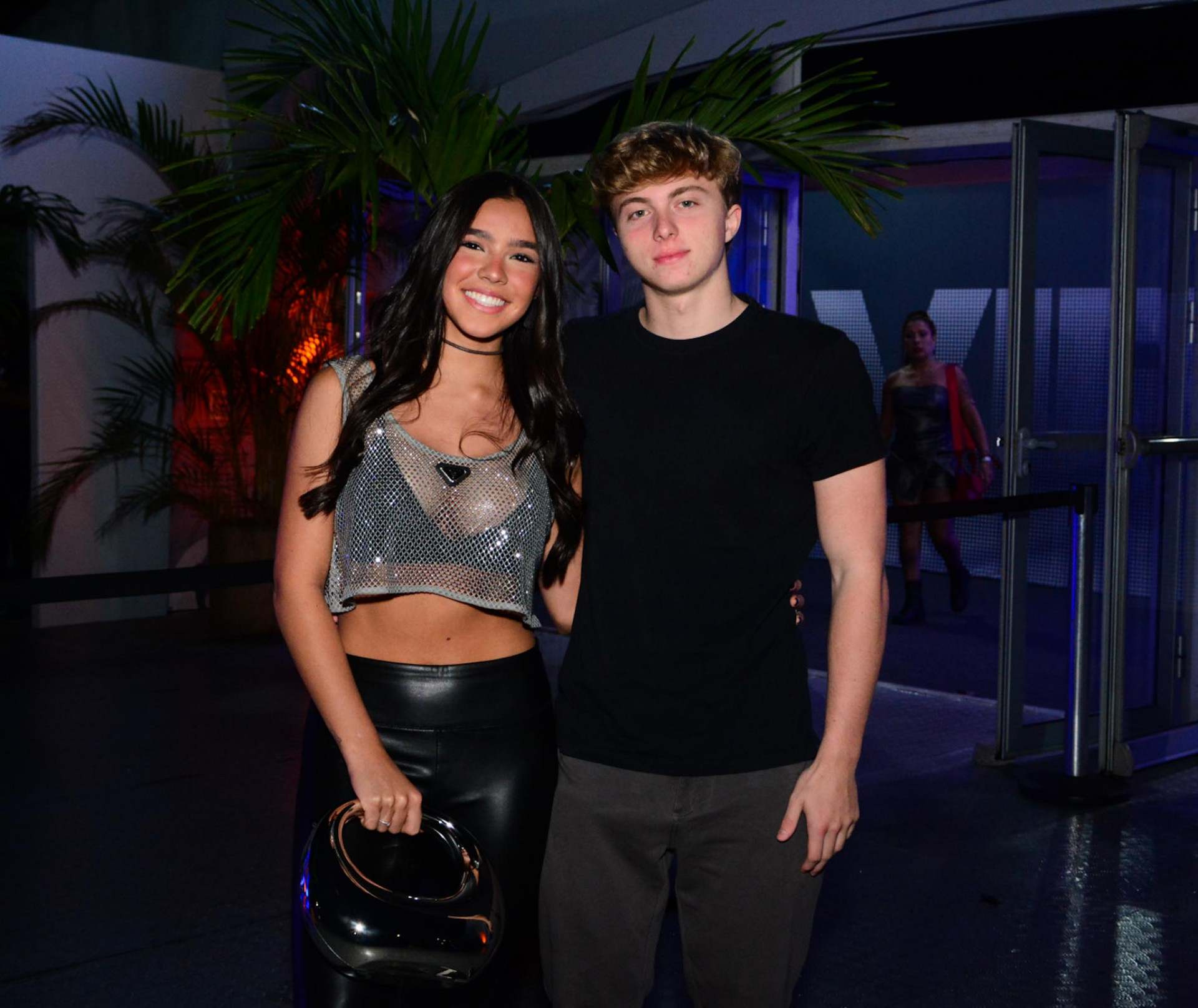 Benicio Huck e a namorada  - Webert Belicio/Agnews