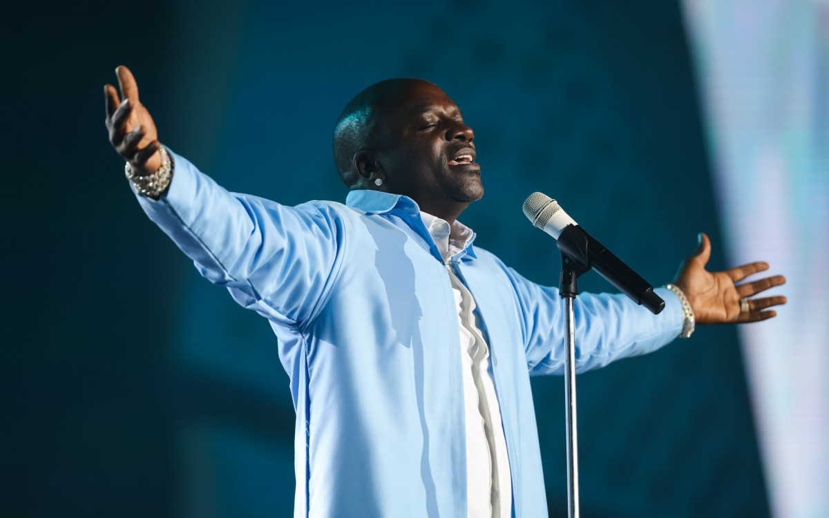 Rock in Rio 2024 - 40 anos - Show de Akon - Palco Mundo - domingo(22) - Zona Oeste - Rio de Janeiro.