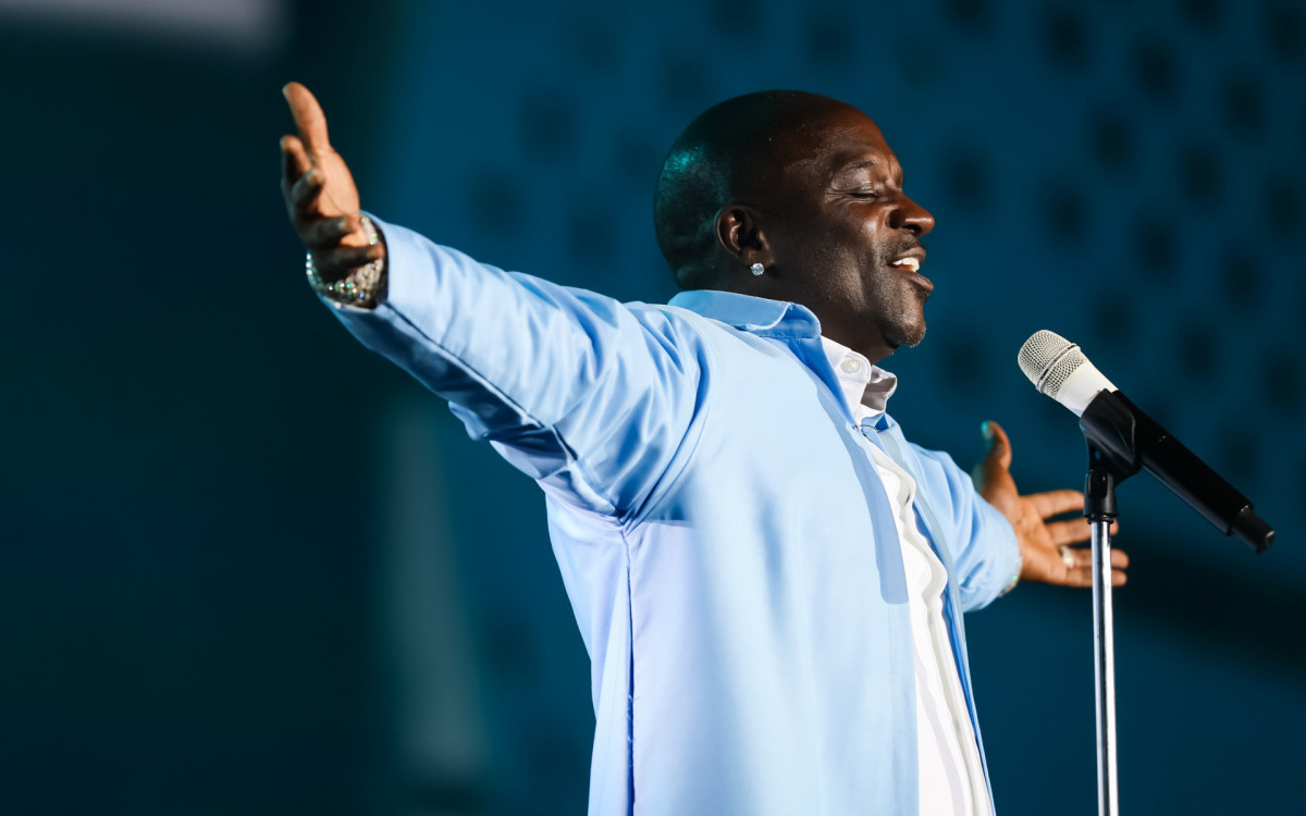 Rock in Rio 2024 - 40 anos - Show de Akon - Palco Mundo - domingo(22) - Zona Oeste - Rio de Janeiro.