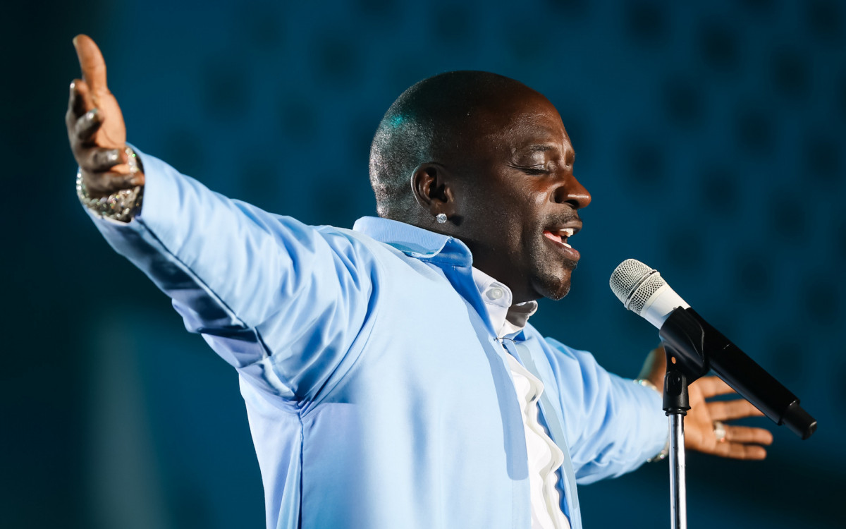 Rock in Rio 2024 - 40 anos - Show de Akon - Palco Mundo - domingo(22) - Zona Oeste - Rio de Janeiro.