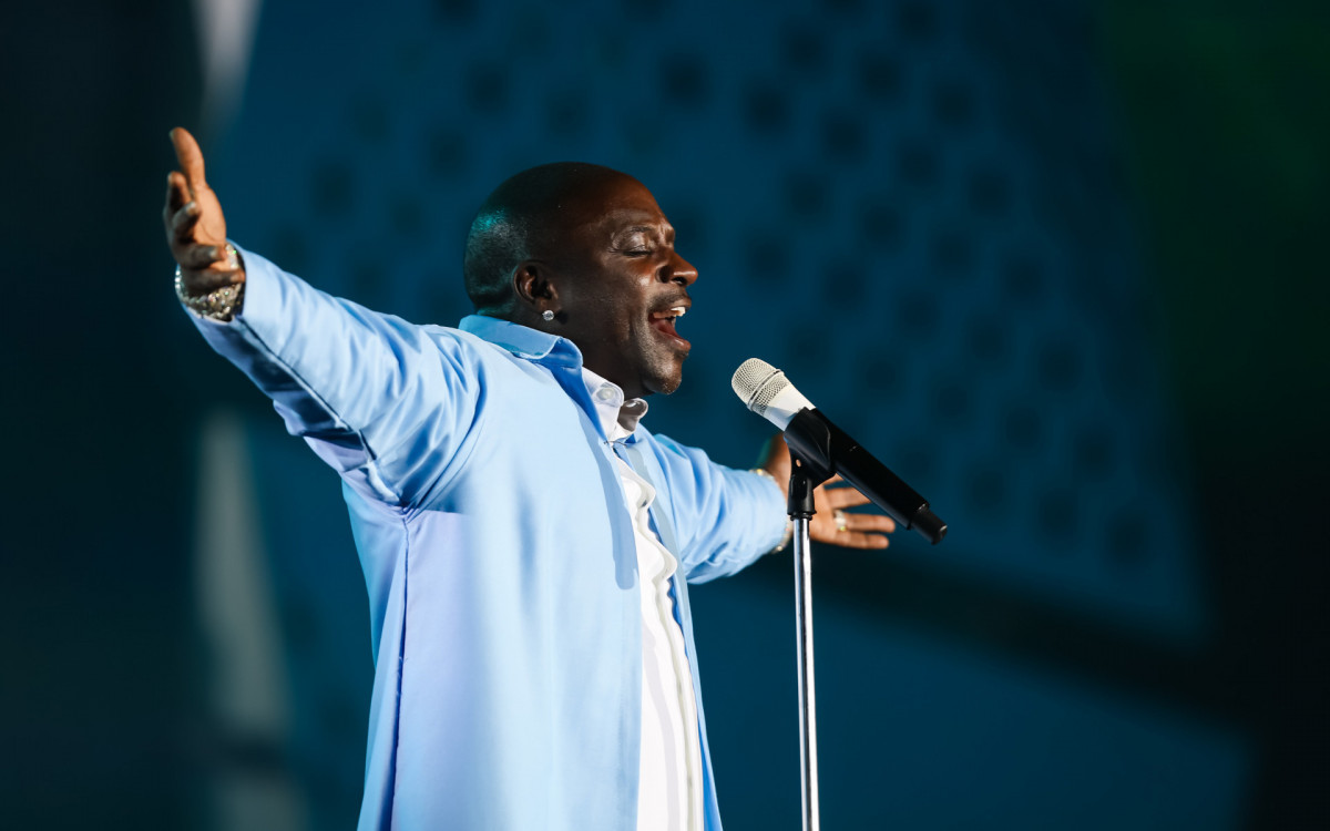 Rock in Rio 2024 - 40 anos - Show de Akon - Palco Mundo - domingo(22) - Zona Oeste - Rio de Janeiro.