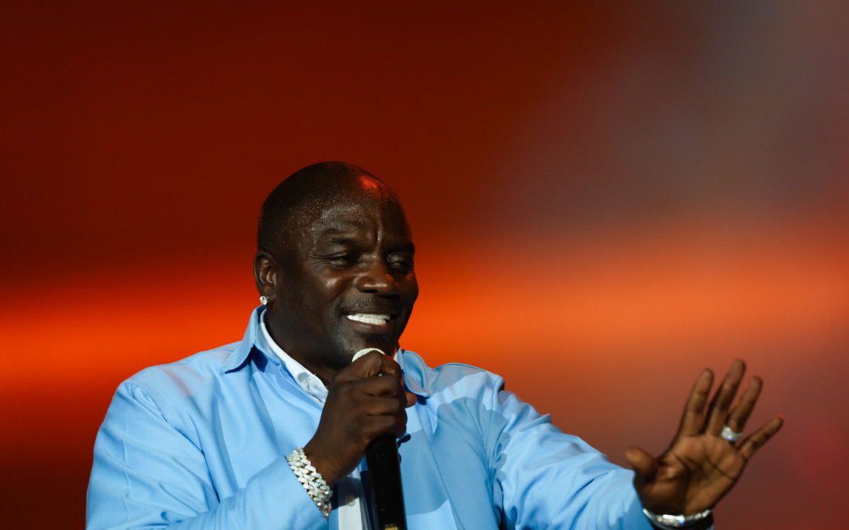 Rock in Rio 2024 - 40 anos - Show de Akon - Palco Mundo - domingo(22) - Zona Oeste - Rio de Janeiro.