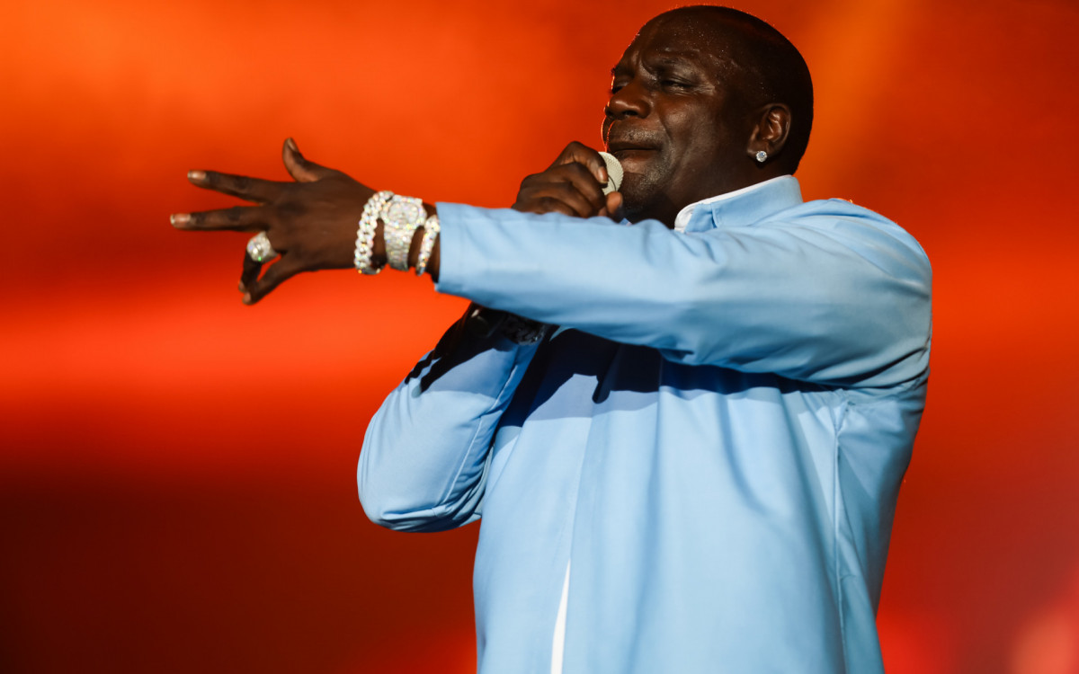 Rock in Rio 2024 - 40 anos - Show de Akon - Palco Mundo - domingo(22) - Zona Oeste - Rio de Janeiro.