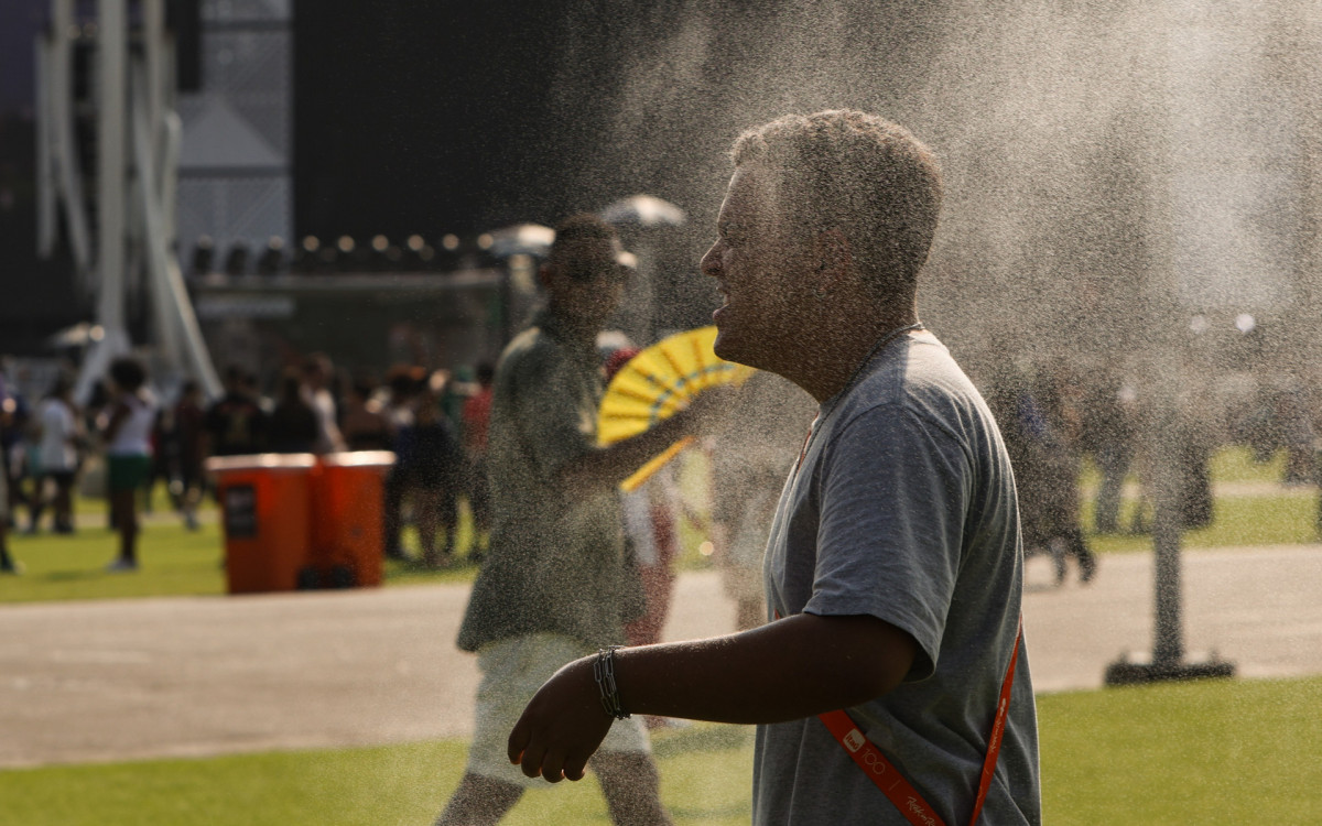 Rock in Rio 2024 - 40 anos - Movimentação de público - domingo(22) - Zona Oeste - Rio de Janeiro. - Renan Areias/Agência O Dia