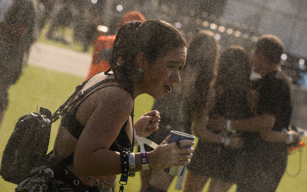 Rock in Rio 2024 - 40 anos - Movimentação de público - domingo(22) - Zona Oeste - Rio de Janeiro. - Renan Areias/Agência O Dia