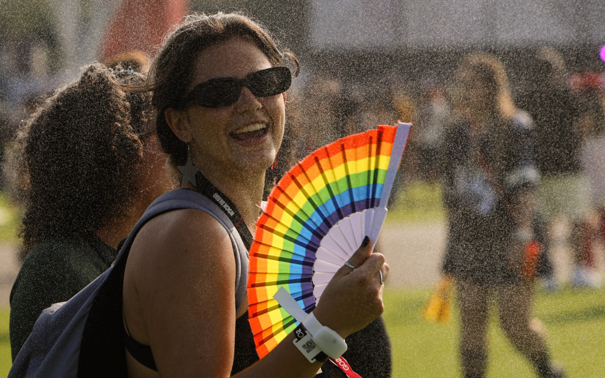 Rock in Rio 2024 - 40 anos - Movimentação de público - domingo(22) - Zona Oeste - Rio de Janeiro. - Renan Areias/Agência O Dia
