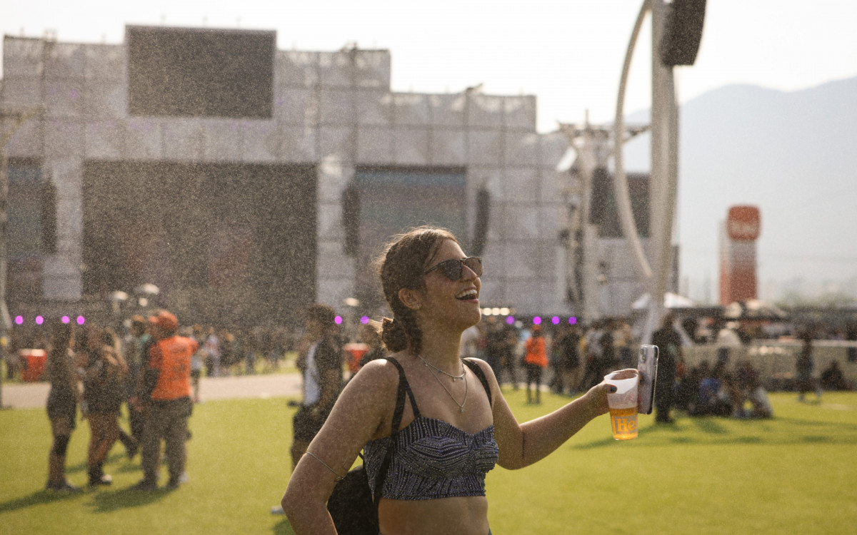 Rock in Rio 2024 - 40 anos - Movimentação de público - domingo(22) - Zona Oeste - Rio de Janeiro. - Renan Areias/Agência O Dia