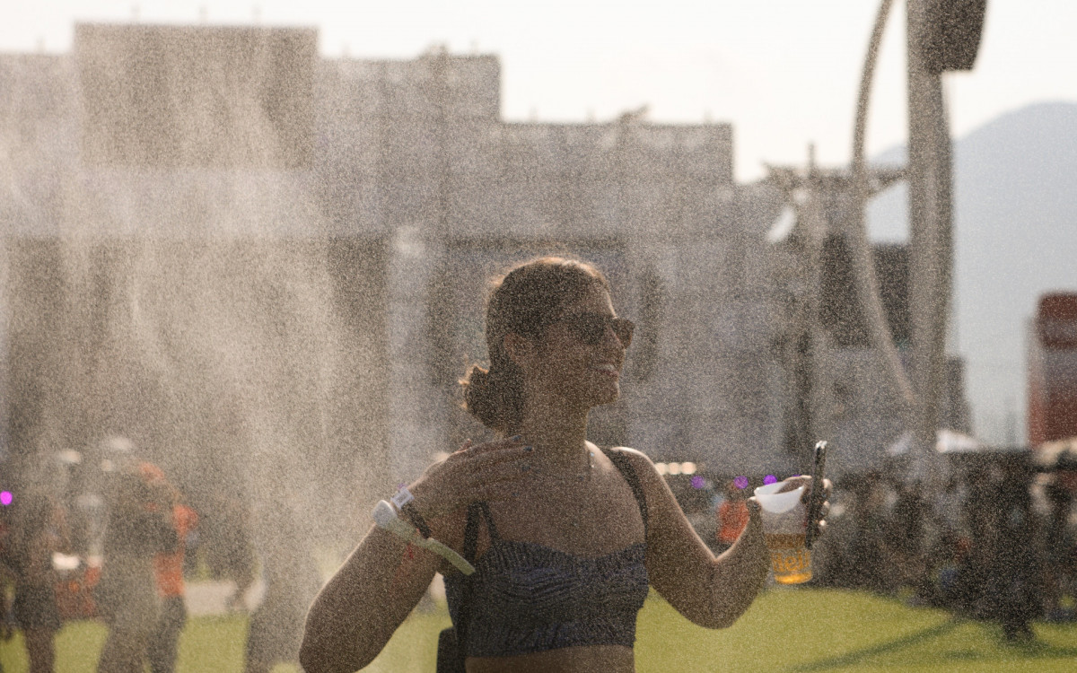 Rock in Rio 2024 - 40 anos - Movimentação de público - domingo(22) - Zona Oeste - Rio de Janeiro. - Renan Areias/Agência O Dia