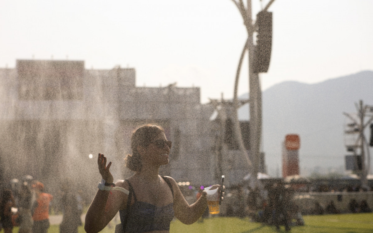 Rock in Rio 2024 - 40 anos - Movimentação de público - domingo(22) - Zona Oeste - Rio de Janeiro. - Renan Areias/Agência O Dia