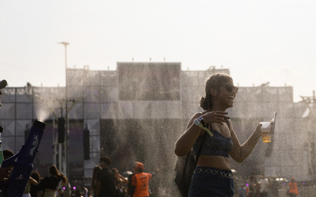 Rock in Rio 2024 - 40 anos - Movimentação de público - domingo(22) - Zona Oeste - Rio de Janeiro. - Renan Areias