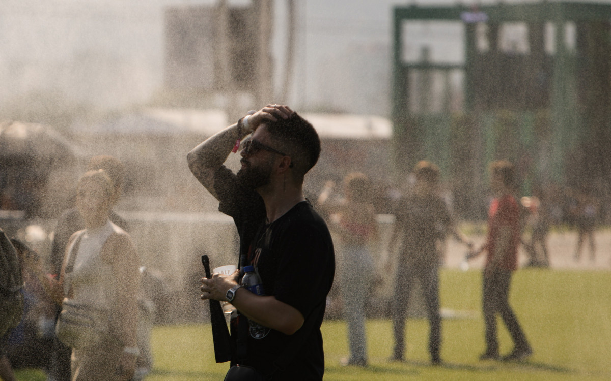 Rock in Rio 2024 - 40 anos - Movimentação de público - domingo(22) - Zona Oeste - Rio de Janeiro. - Renan Areias/Agência O Dia