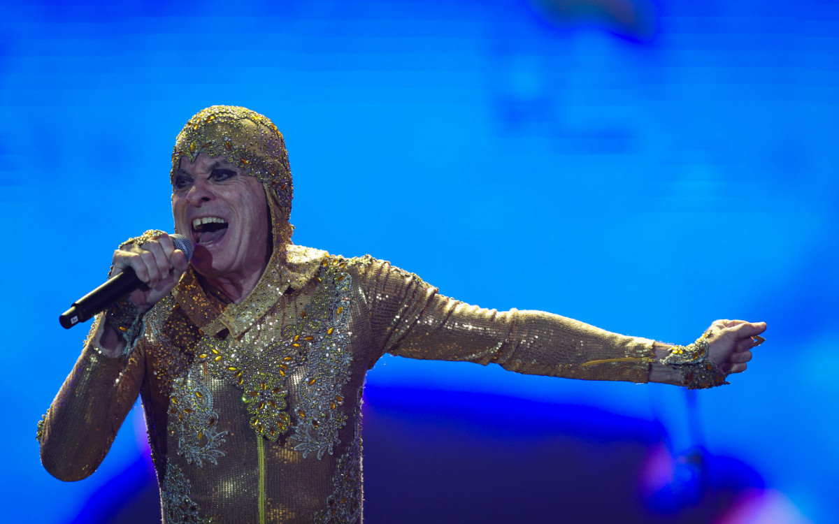 O cantor Ney Matogrosso - Renan Areias/Arquivo Agência O Dia