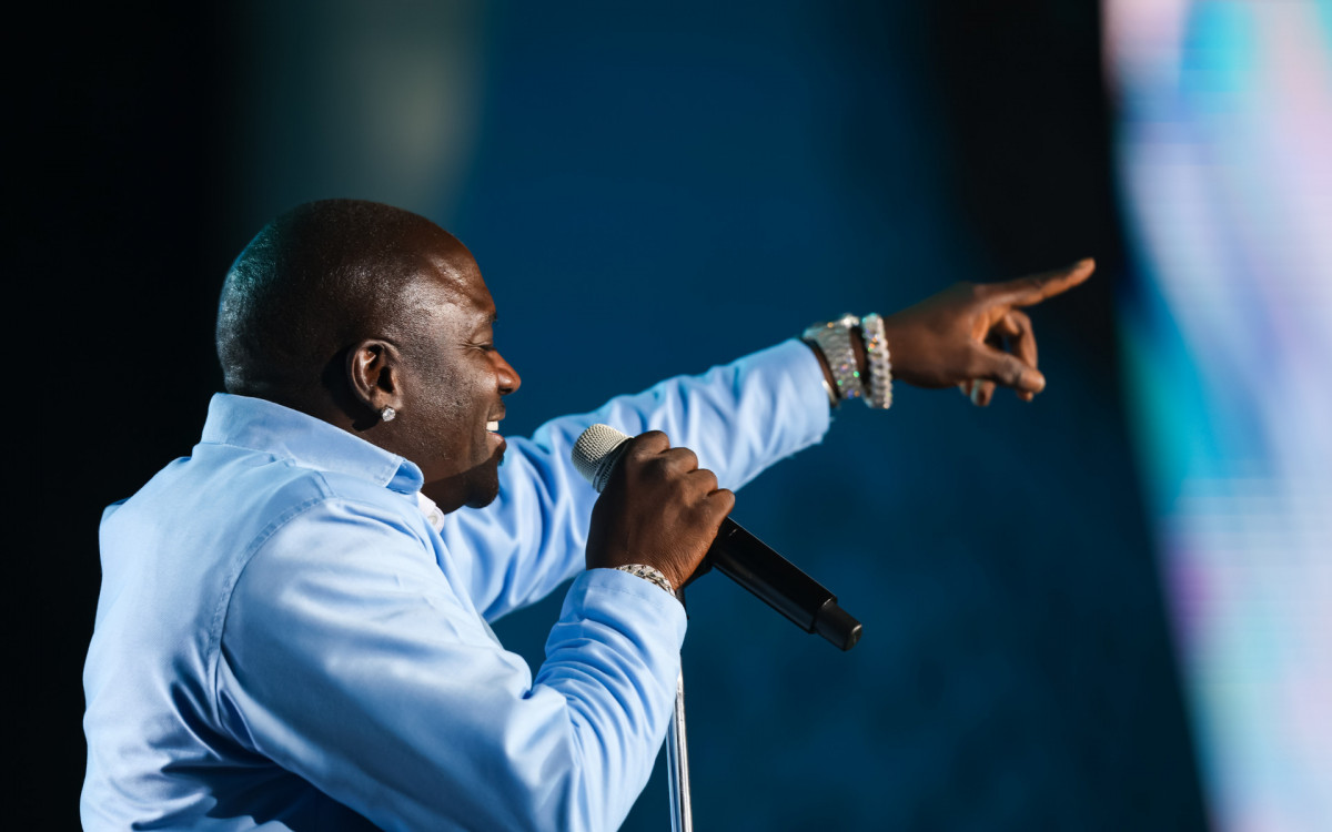 Rock in Rio 2024 - 40 anos - Show de Akon - Palco Mundo - domingo(22) - Zona Oeste - Rio de Janeiro.