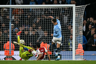 Manchester City marca no último lance e arranca empate do Arsenal pela Premier League