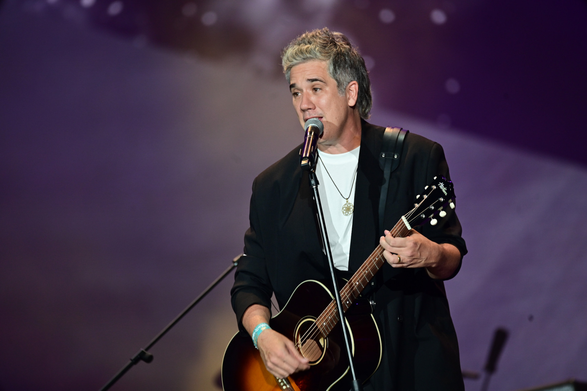 Rogério Flausino se apresenta no Palco Mundo do Rock in Rio - Leo Franco / AgNews