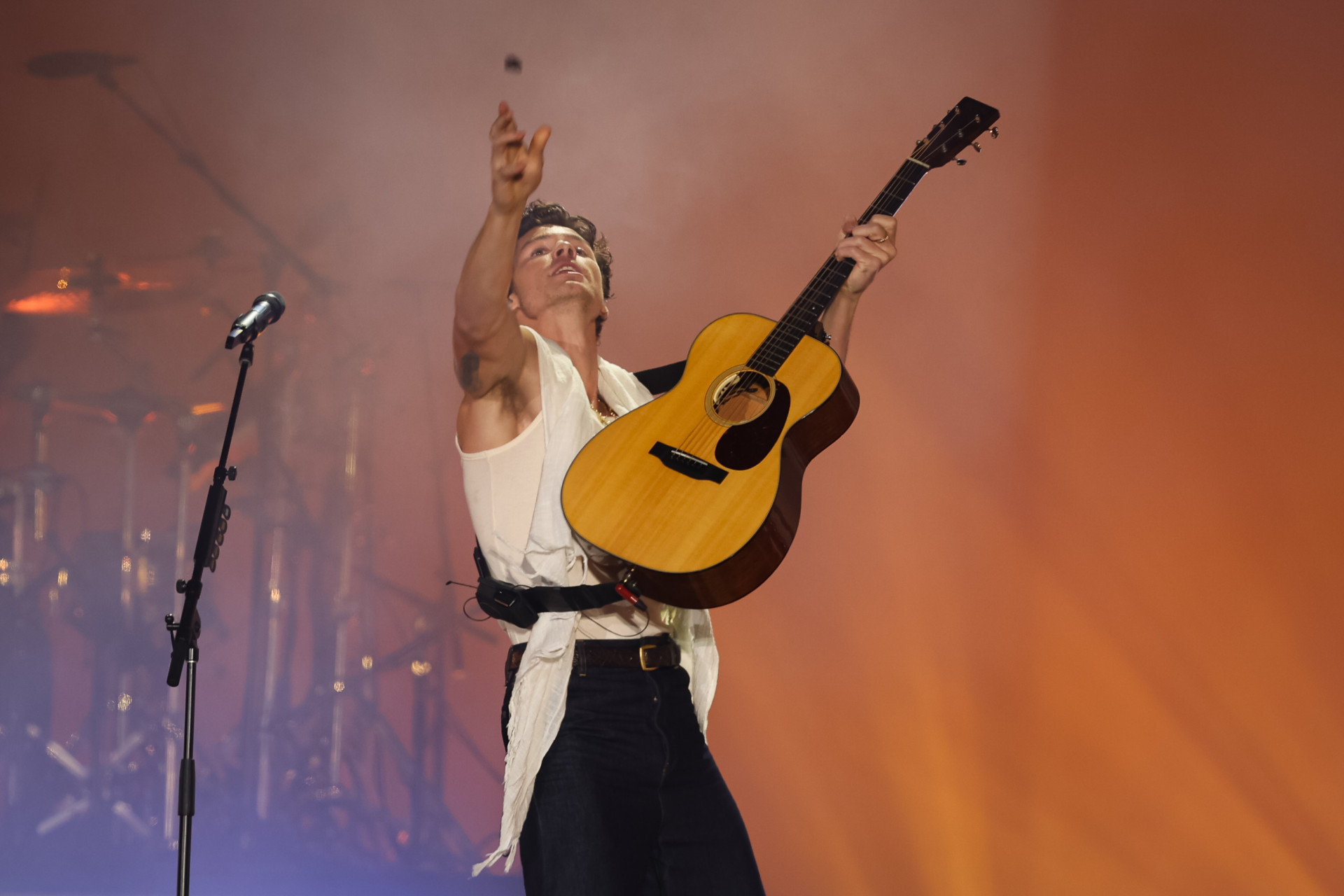 Shawn Mendes se apresenta no palco Mundo do Rock in Rio - Renan Areias