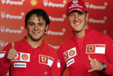 Felipe Massa diz receber notícias sobre saúde de Schumacher