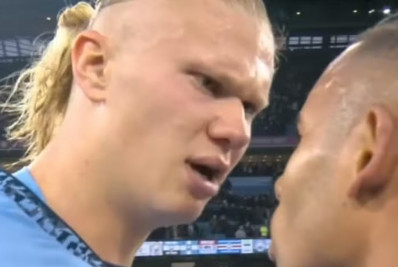 Vídeo! Gabriel Jesus e Haaland se desentendem após City x Arsenal: 'Palhaço'