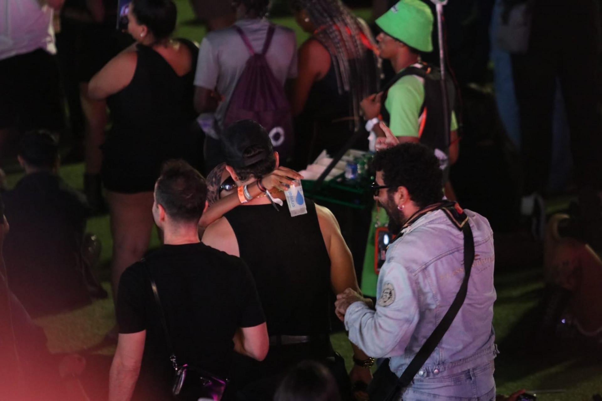 José Loreto e Duda Santos são clicados aos beijos no último dia de Rock in Rio - Claudio Andrade/AgNews