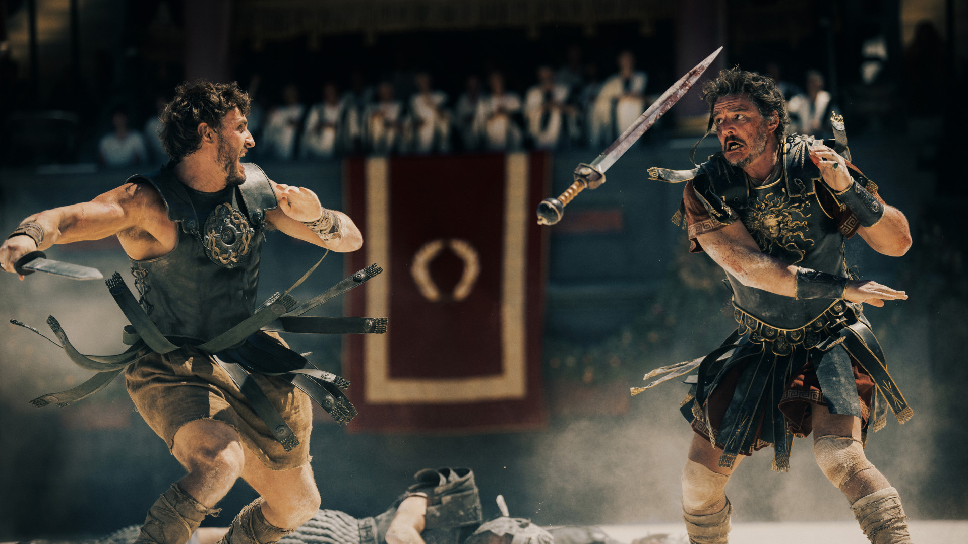 'Gladiador II' chega aos cinemas brasileiros em 14 de novembro - Aidan Monaghan/ Divulgação / Paramount Pictures