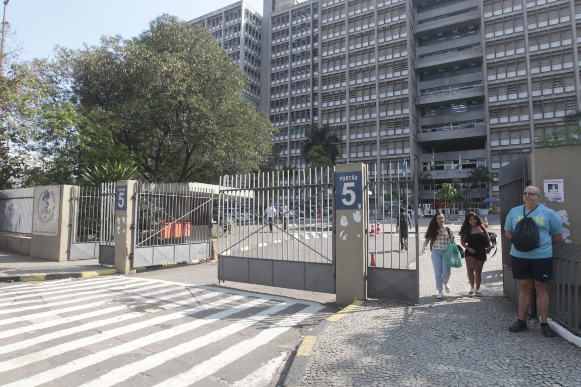 Reabertura da Uerj nesta terça-feira (24) - Reginaldo Pimenta/Agência O DIA
