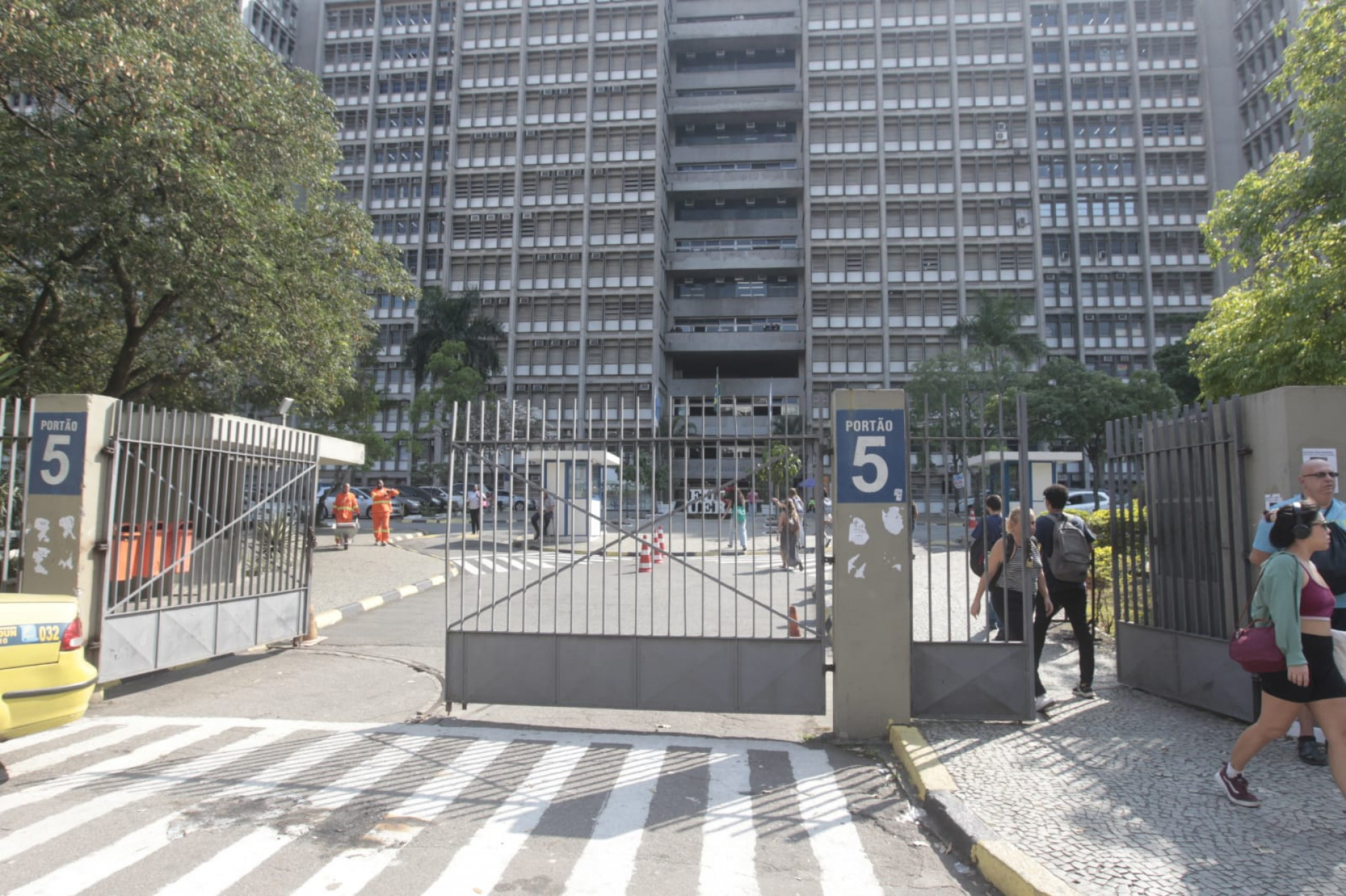 Reabertura da Uerj nesta terça-feira (24) - Reginaldo Pimenta/Agência O DIA