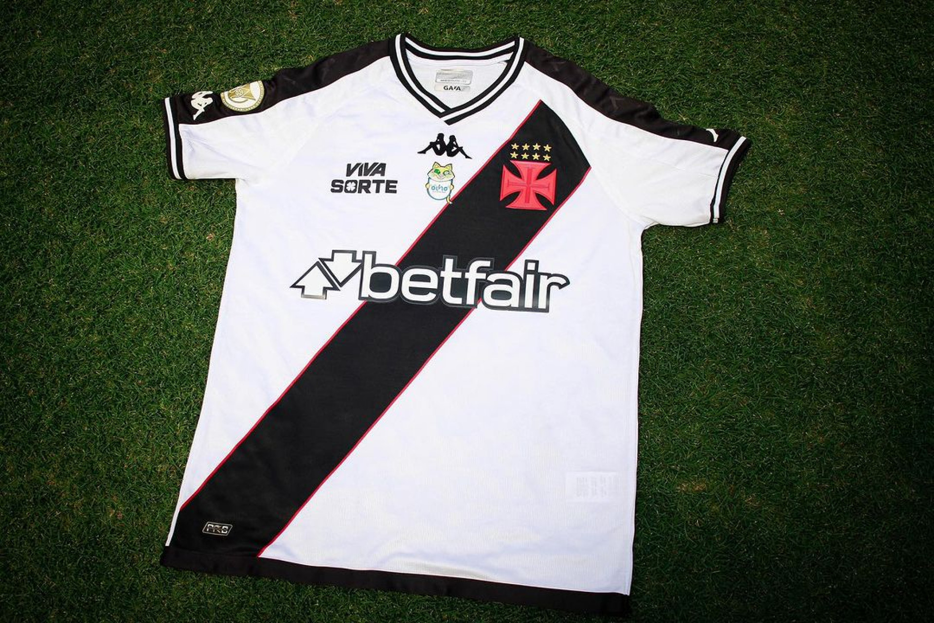 Uniforme do Vasco apoiava a campanha 'De Olho nos Olhinhos' - Reprodução / Instagram