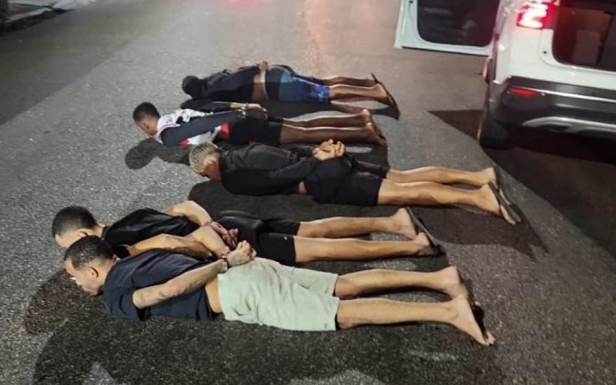 Grupo foi preso durante uma abordagem em Piedade, na Zona Norte