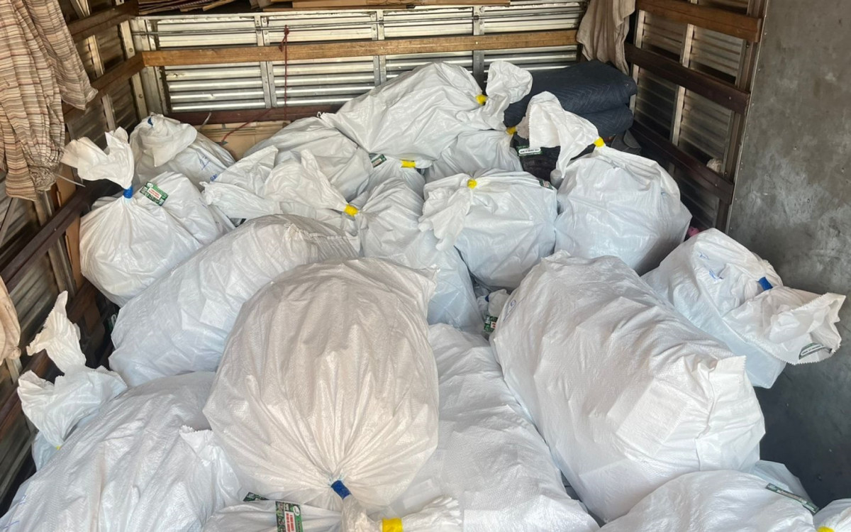 Segundo o Procon-RJ, quase meia tonelada de eletrônicos com indícios de falsificação foram apreendidos