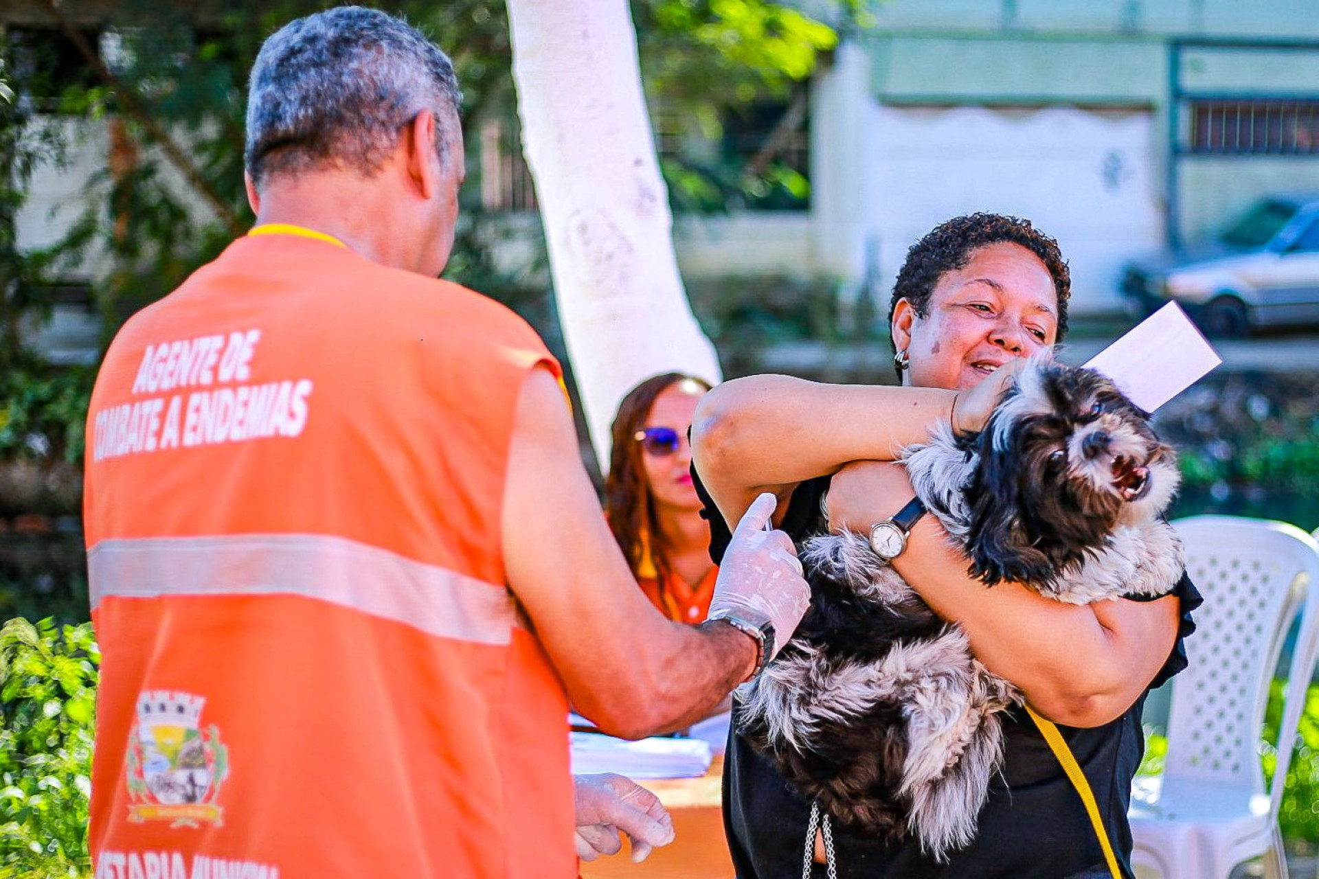 É importante a vacina, pois a raiva é uma doença letal transmitida do animal - Rafael Barreto / PMBR