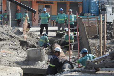 Reparo em vazamento interrompe abastecimento de água em bairros da Zona Norte