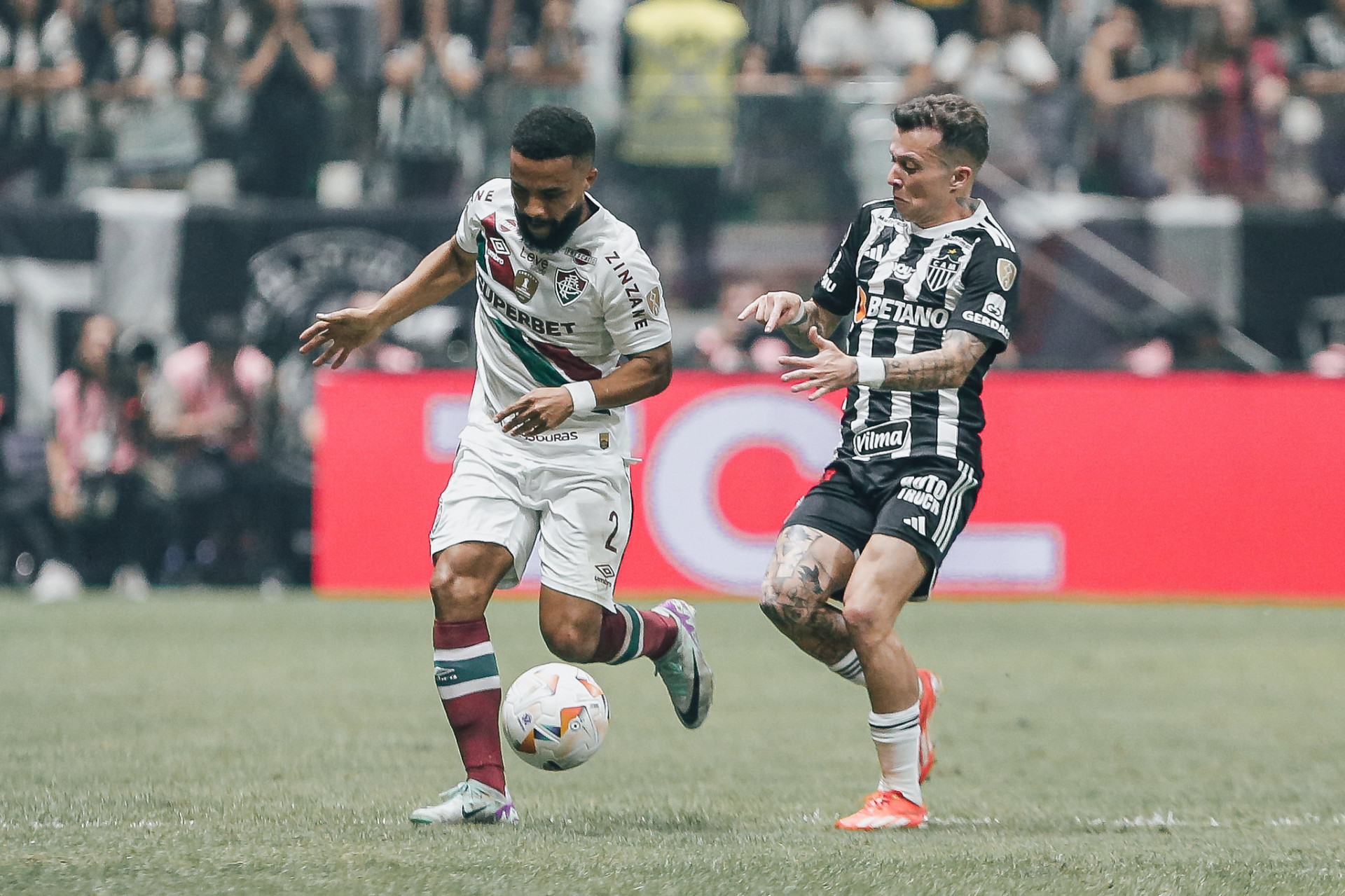 Atlético-MG e Fluminense mediram forças na Arena MRV - Lucas Merçon/Fluminense FC
