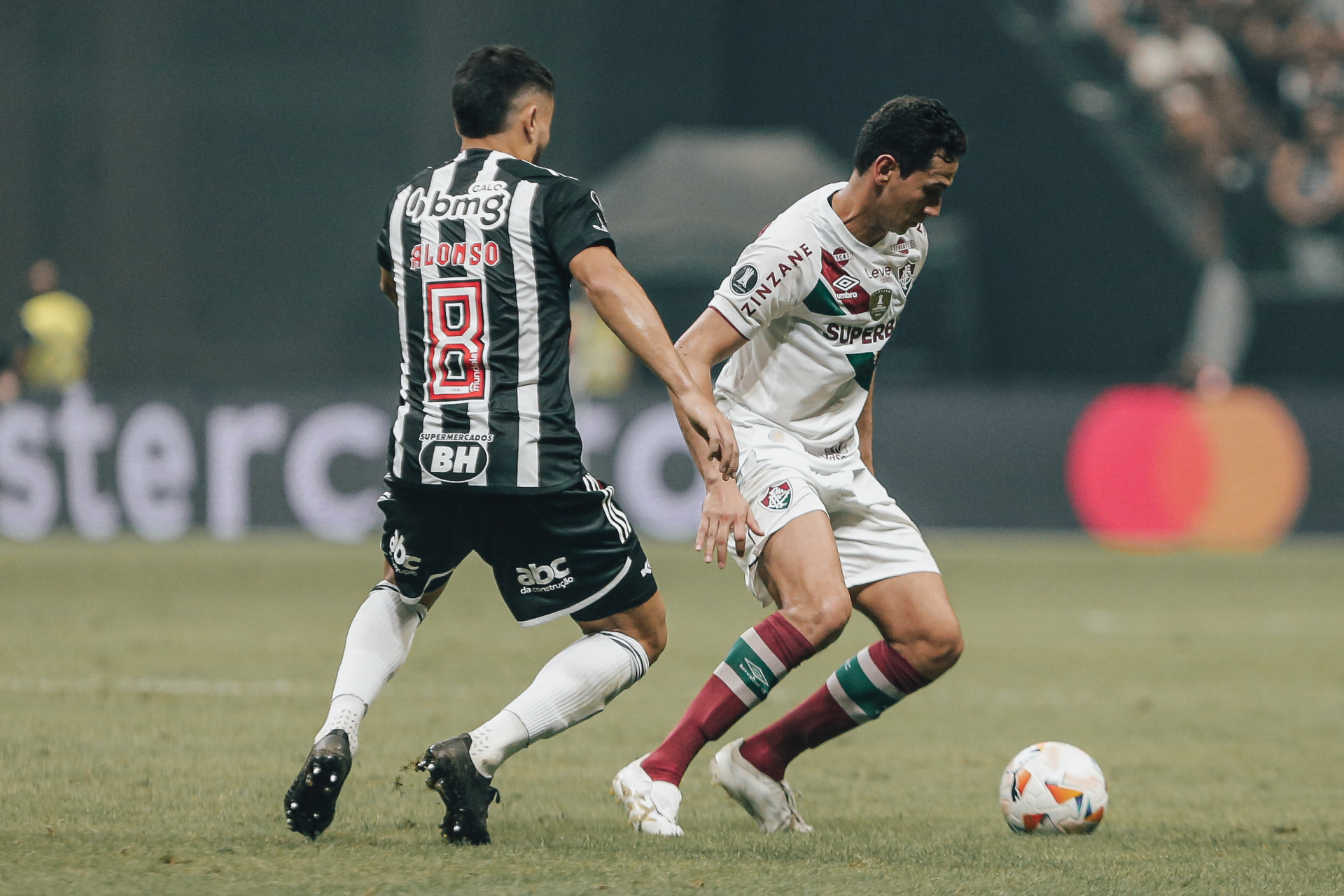 O Fluminense perdeu para o Atl&eacute;tico-MG e est&aacute; eliminado da Libertadores - Lucas Mer&ccedil;on/Fluminense FC