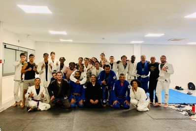 Faixa-preta brasileiro lidera equipe e projeto social em Portugal, e mira Eurocup da ISBJJA