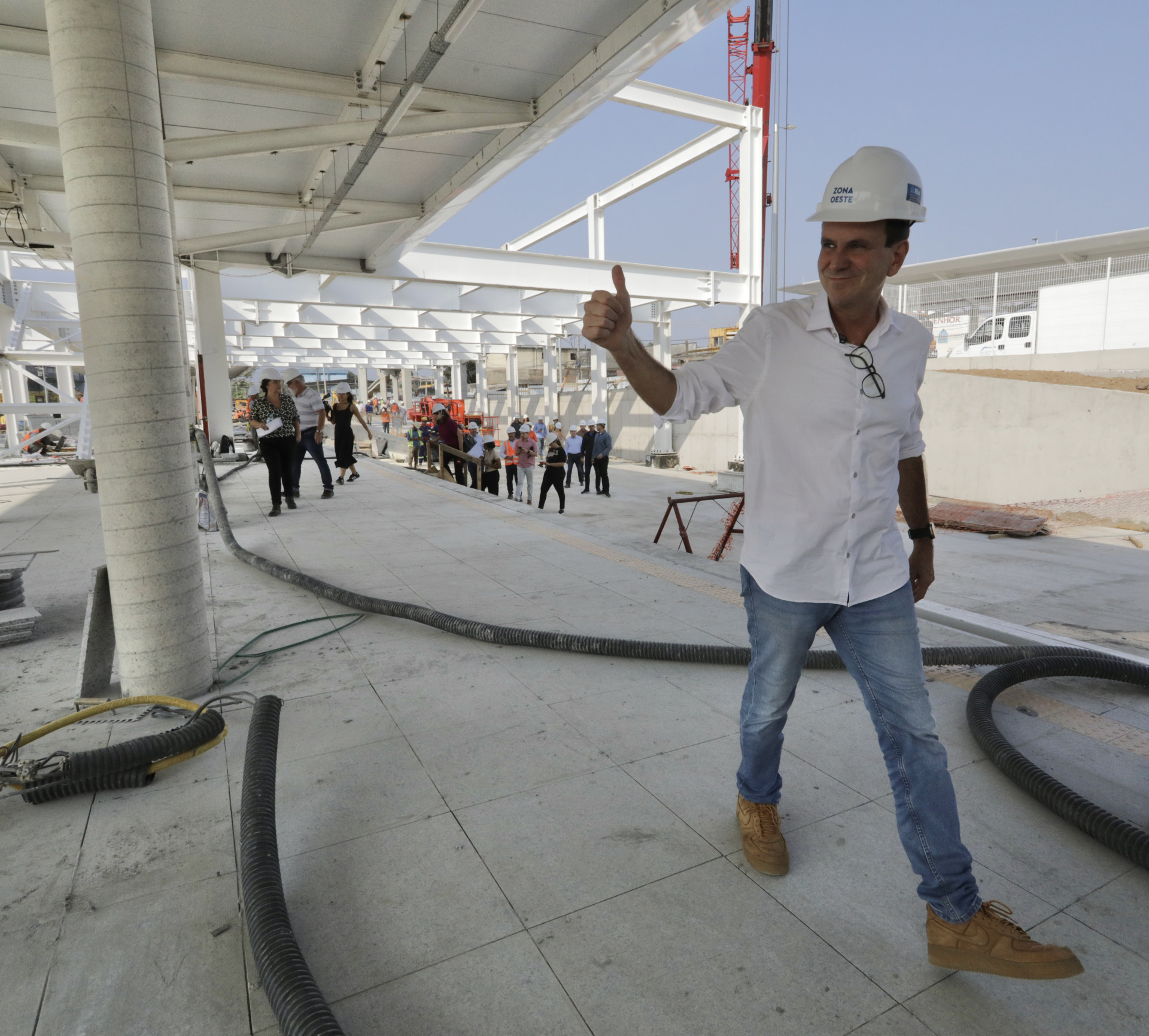 Eduardo Paes visita Terminal Curral Falso e garante a ampliação do projeto Conexão BRT 

 - Divulgação