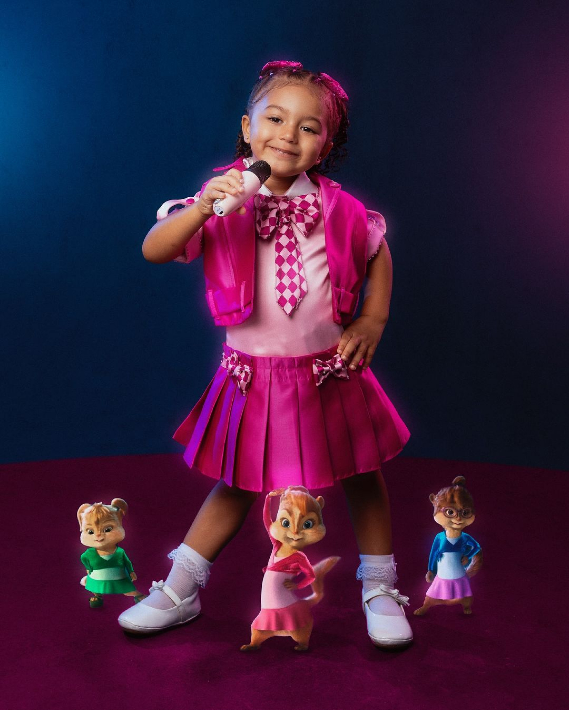 Liz, filha de Lore Improta e Léo Santana completa 3 anos 
 - Reprodução / Instagram 