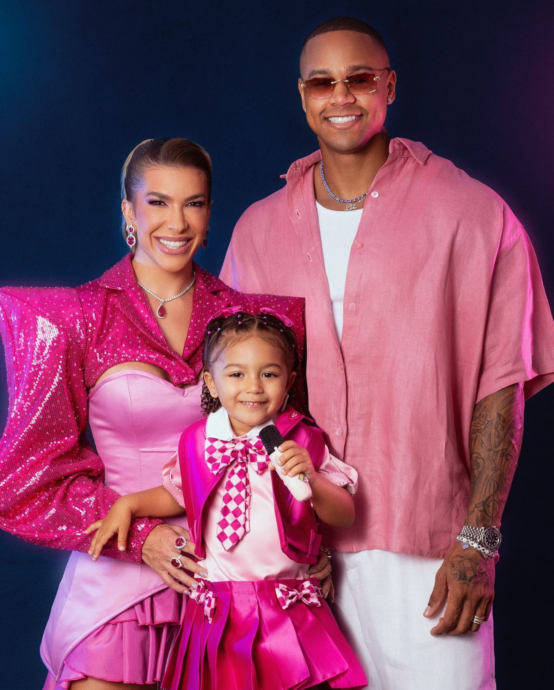 Lore Improta e Léo Santana comemoram aniversário da filha com festão 
 - Reprodução / Instagram 