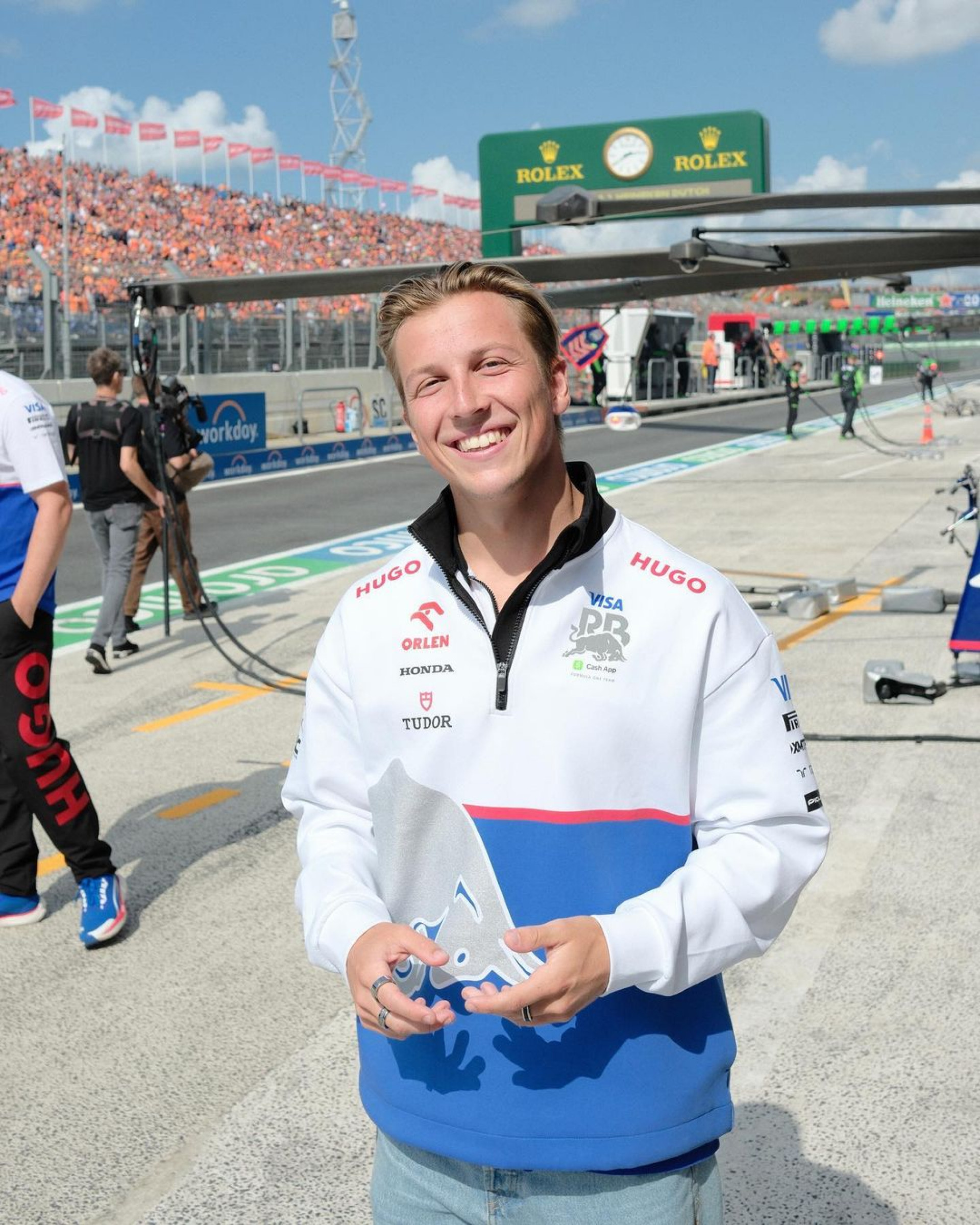 Liam Lawson ficará no lugar de Daniel Ricciardo na RB - Reprodução / Instagram