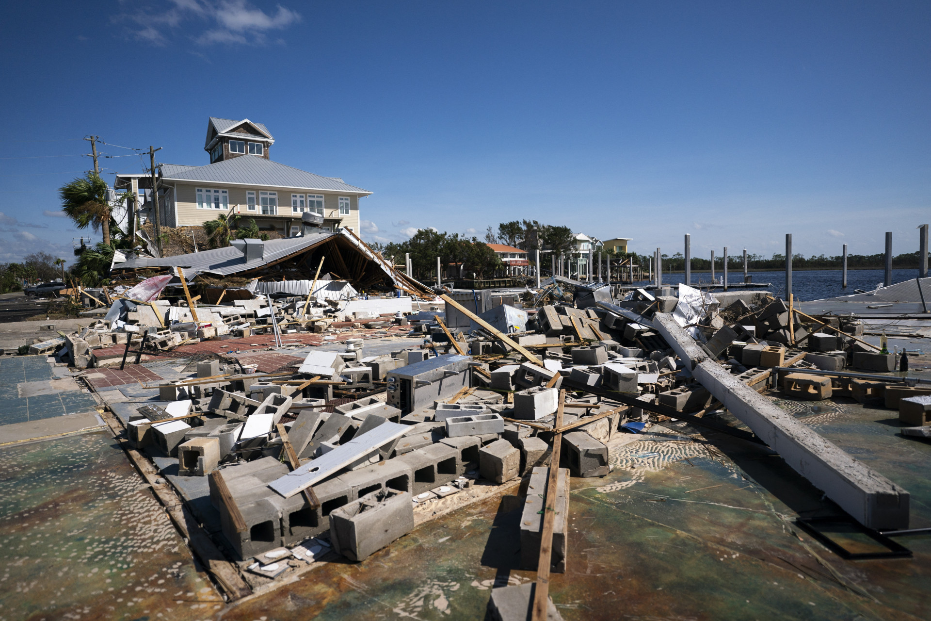Furacão Helene deixou rastro de destruição nos EUA - AFP